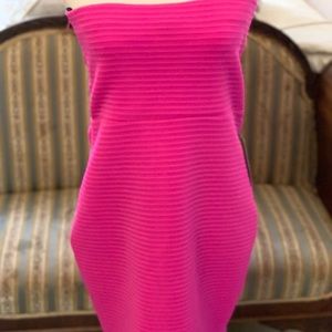 Express Hot Pink Tube Top Short Dress- Size 12